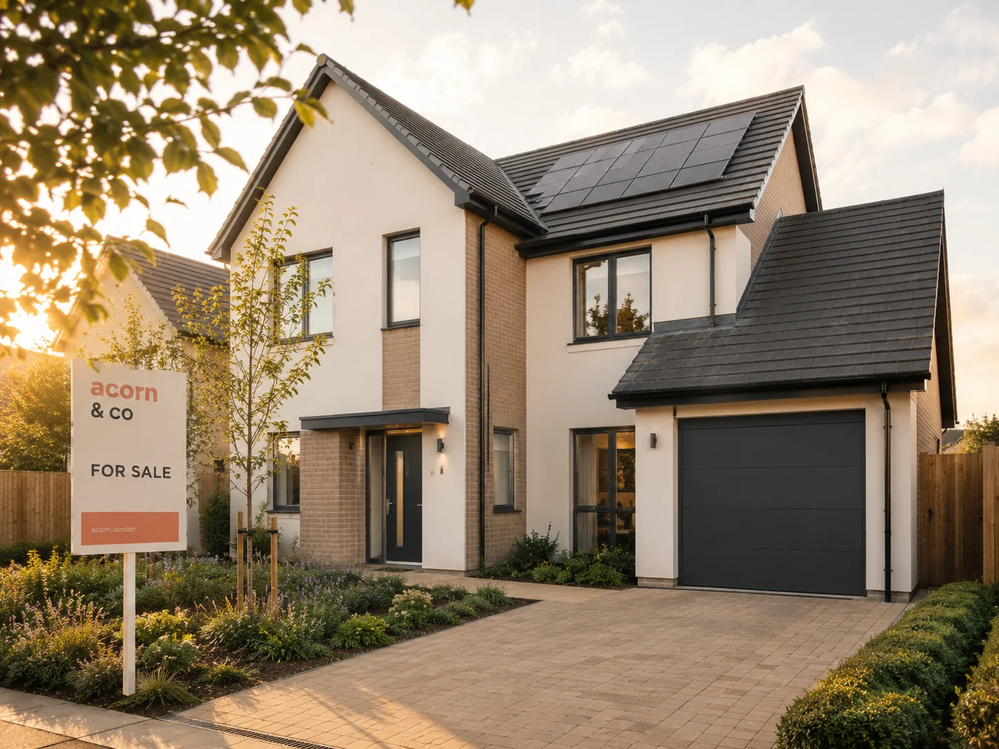 Trumpington Fields — yellow-brick contemporary detached home