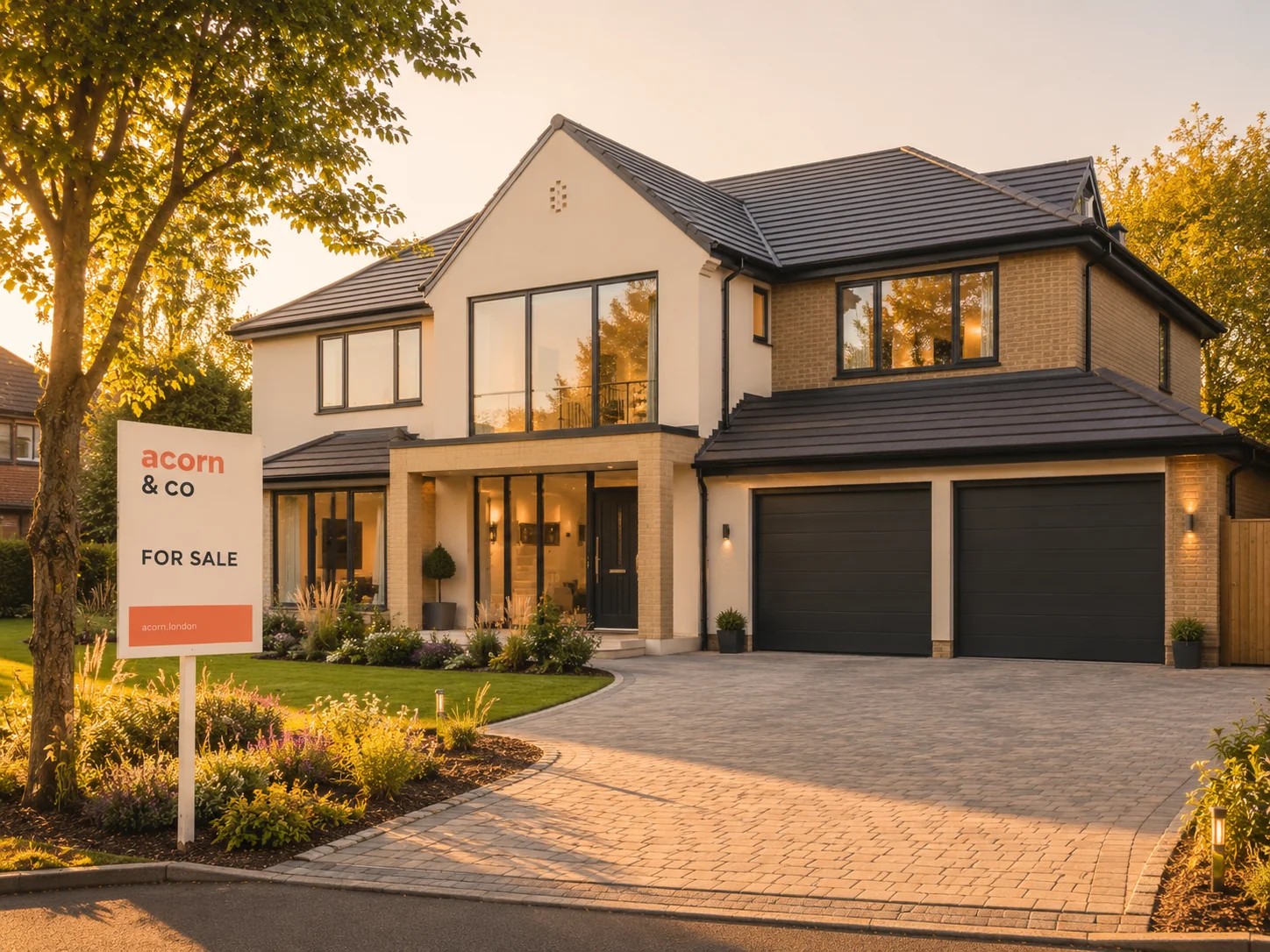 Lansdowne Walk — cream-brick urban townhouses